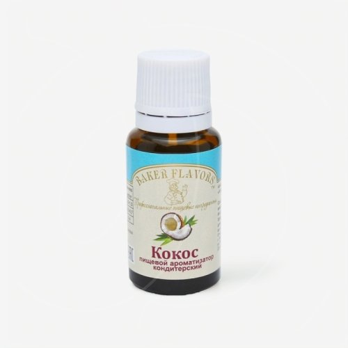 Ароматизатор пищевой натуральный Baker Flavors "Кокос" 10 мл 