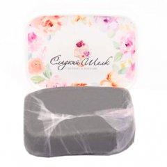 Мастика ванильная Сладкий шёлк Тёмно-серая 250 г 