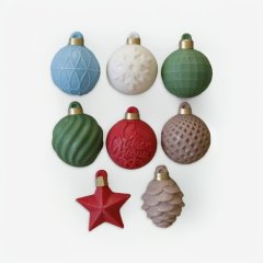 Фигурка из шоколадной глазури "Ёлочные игрушки" ФГ152