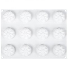 Форма силиконовая "TWISTER" 12 шт 2582046