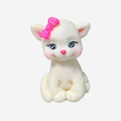 Фигурка из шоколадной глазури 3D "Кошечка Анжела" 