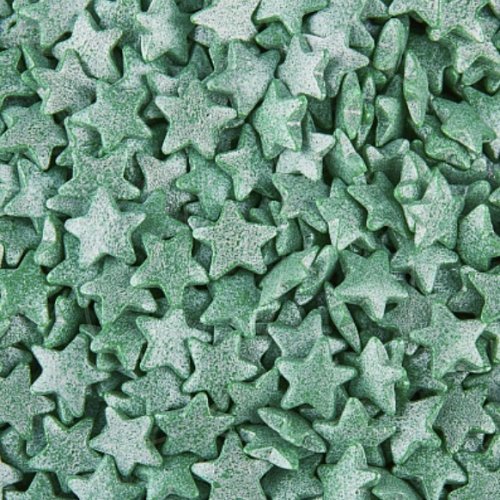 Посыпка кондитерская звёздочки "Зелёный перламутр" 0,75 кг tp20288