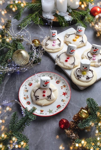 Рецепт печенья «Тающие снеговички»