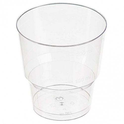 Креманка пластиковая Круг D75 H80 мм 10 шт 3490785, Crystal C 200, 1002 