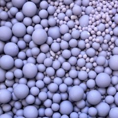 Посыпка кондитерская из дутого риса жемчуг матовый "Сиреневый микс" 500 г 291м