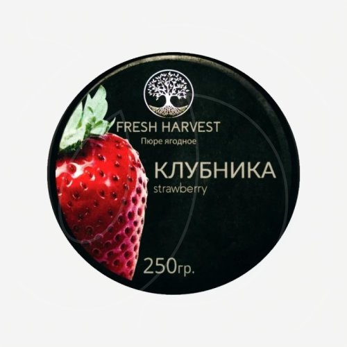 Пюре замороженное Fresh Harvest Клубника 250 г 
