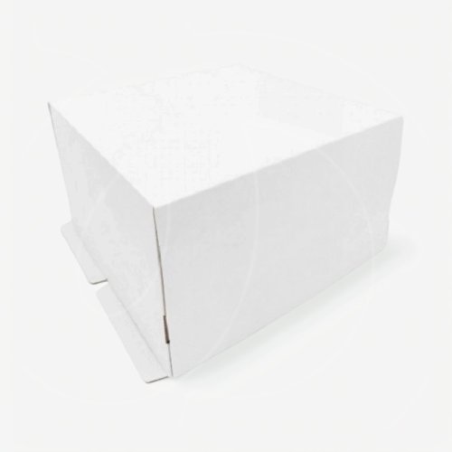 Коробка для торта белая 35х35х35 см 
