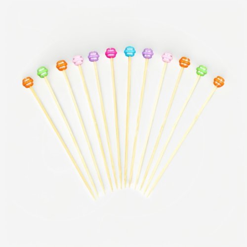 Шпажки деревянные "Сладости" 12 см 12 шт 10066093