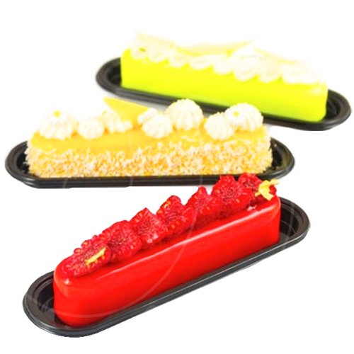 Форма силиконовая Silikomart "FASHION ECLAIR" 10 шт (с вырубкой) FASHION