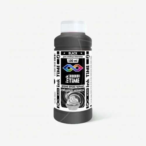 Пищевые чернила InkTime Чёрный 100 мл 
