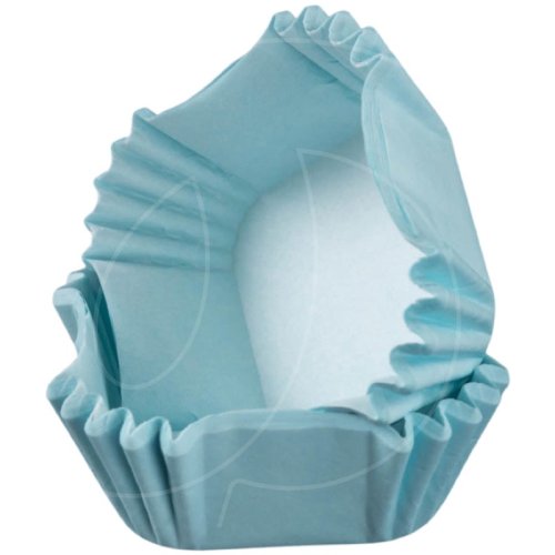 Капсула бумажная Голубая Квадрат 43х43 1000 шт 280077